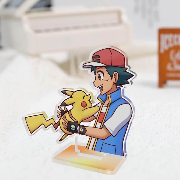 Ash and Pikachu (Acrylic Standees)