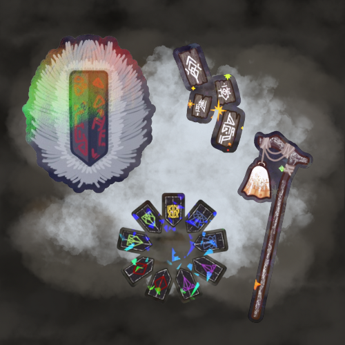 Monoco - Set of Stickers