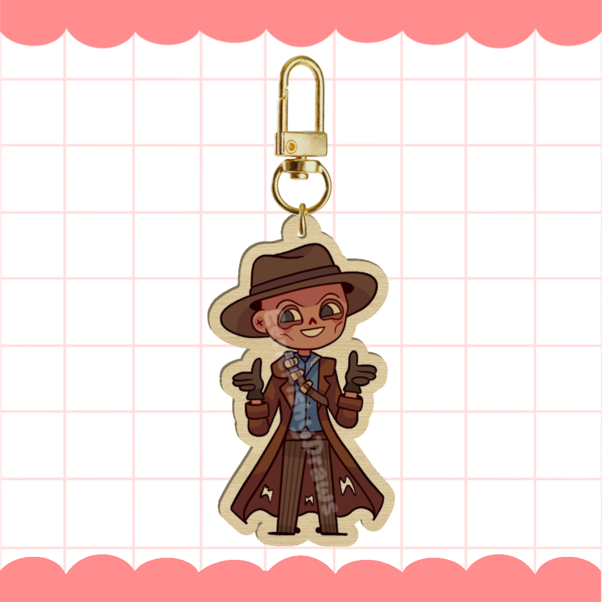 Fallout Ghoul Keychain