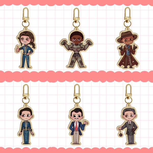 Fallout Keychain Set 02