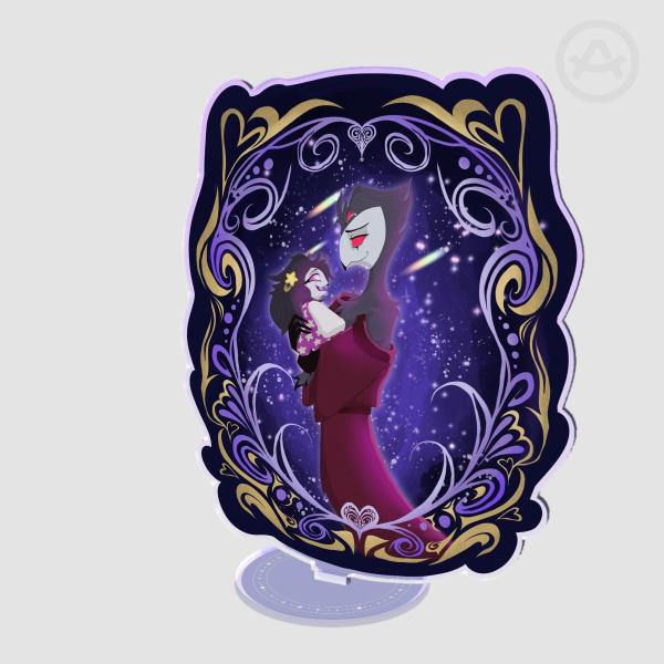 Daddy and Me  Colored Edge Acrylic Standees