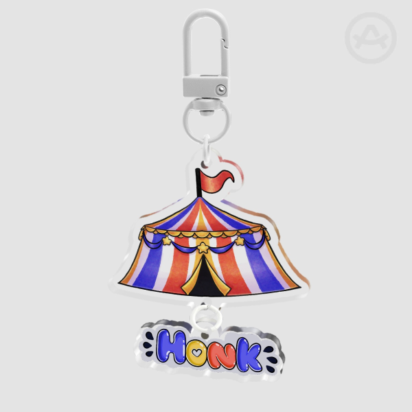 Circus dangle keychain | Primary