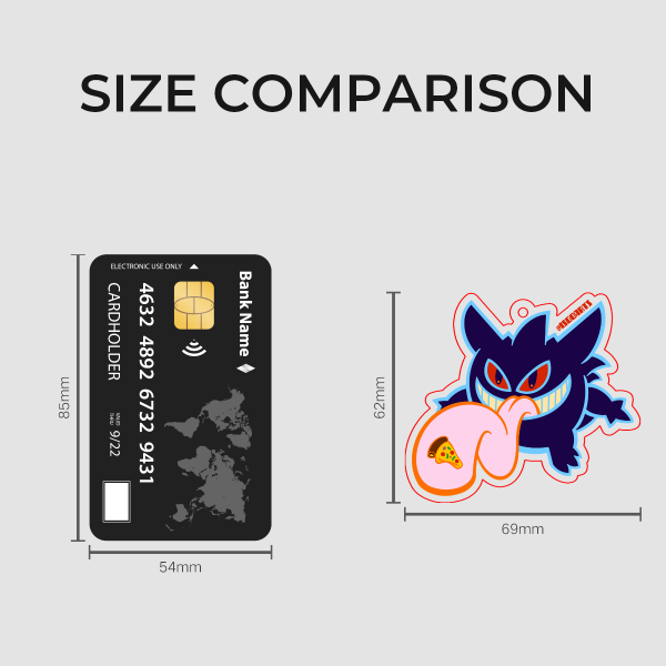 Hungry Gengar Keychain