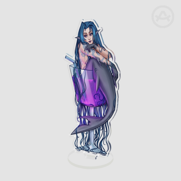 Mermay Shark Acrylic Standee