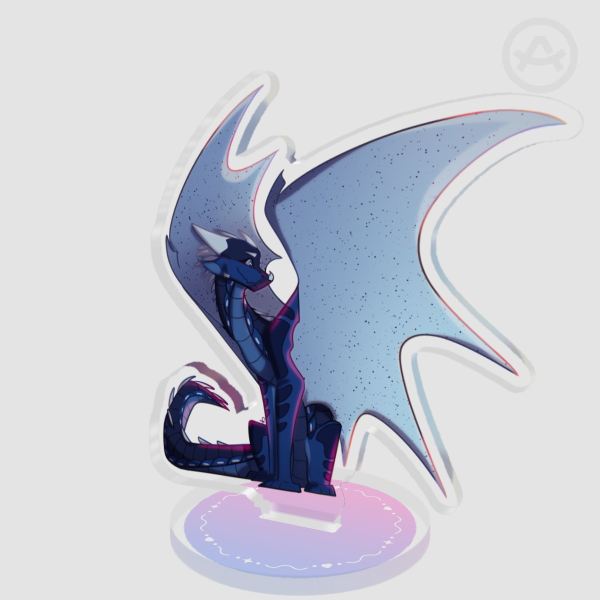Whiteout Clear Acrylic Standees