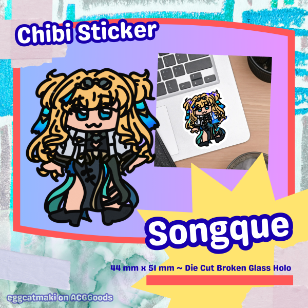HI3rd Songque Chibi Sticker