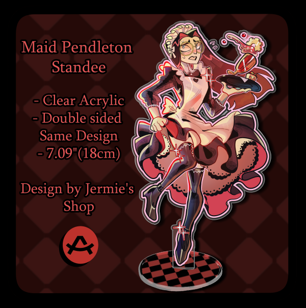 Maid Pendleton Acrylic Standee