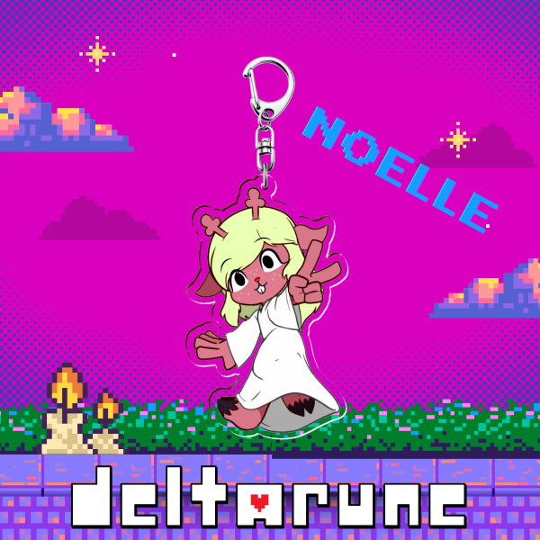 Noelle Clear Acrylic Keychain