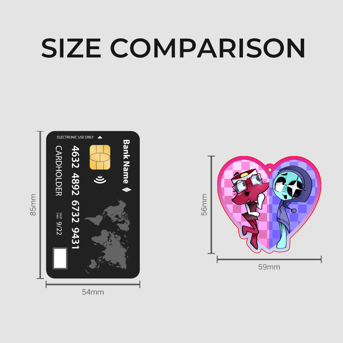 Astro x brightney valentine Glitter Acrylic Keychains by Xander
