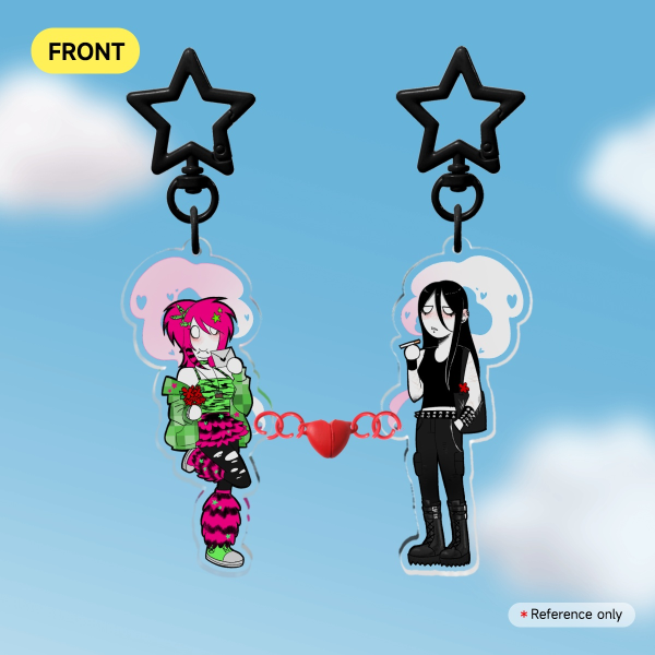 Emily x Lily / Acrylic Magnet Keychains