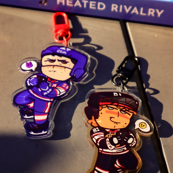 [HEATED RIVALRY] Hollanov Double-sided Charms