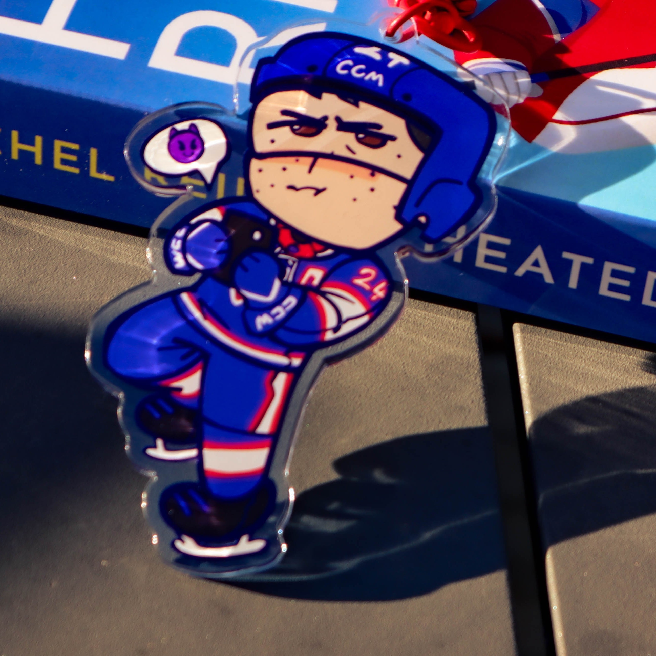 [HEATED RIVALRY] Shane Hollander double sided charm