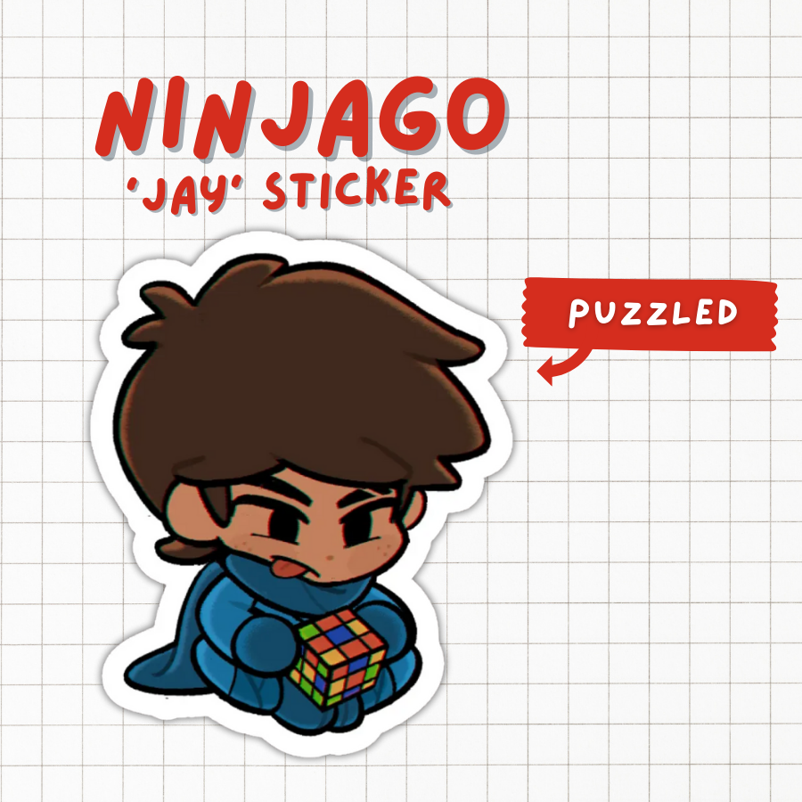 NINJAGO || Jay Sticker