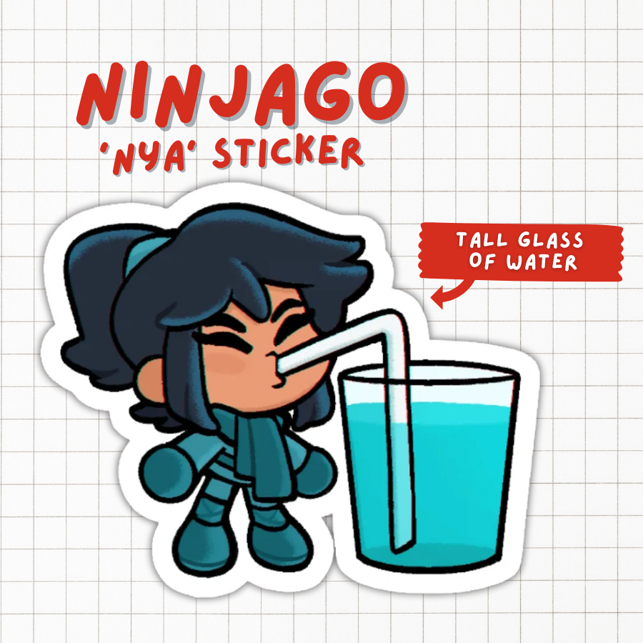 NINJAGO || Nya Sticker