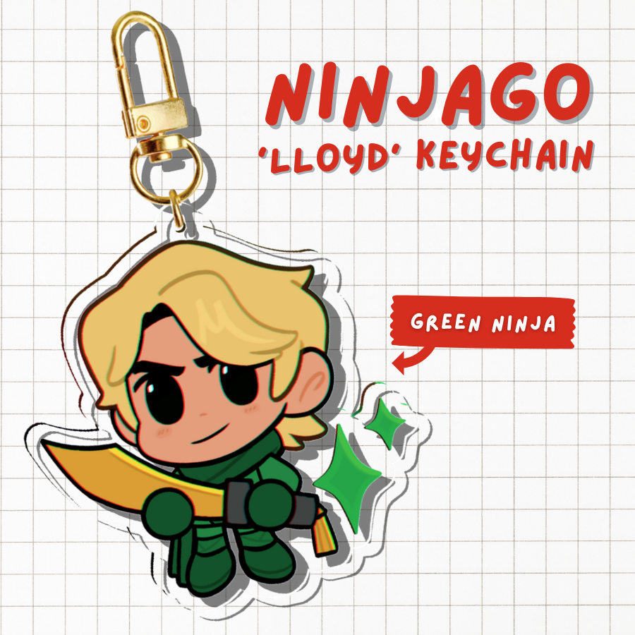 NINJAGO || Lloyd Keychain