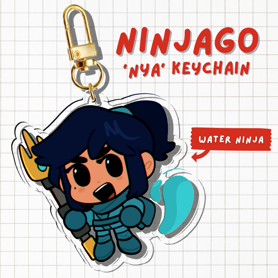 NINJAGO || Nya Keychain
