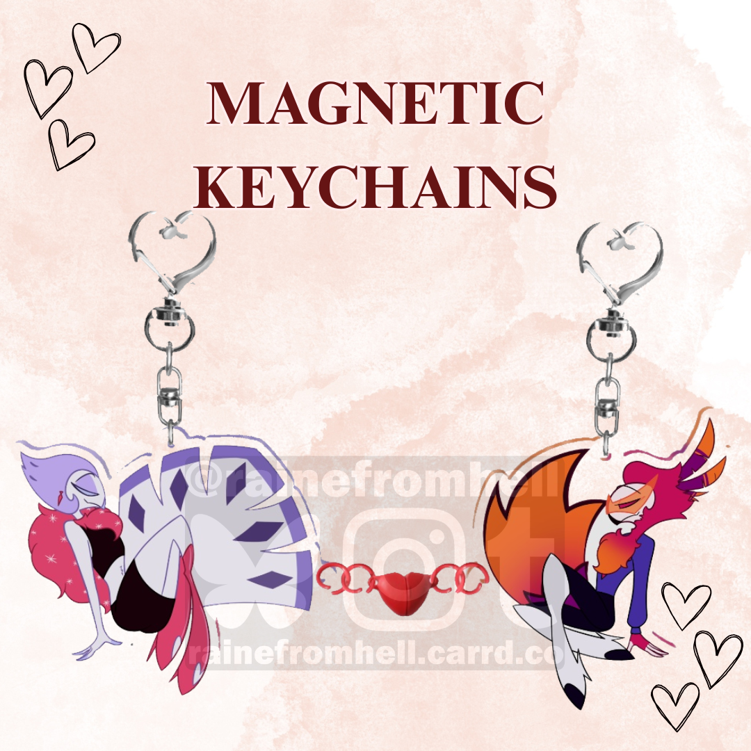 [Magnetic Keychains] Icyago | Helluva Boss