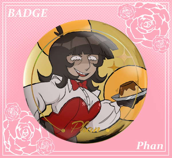 Phan Foil Badge - 2026 Golden Valentine Collection