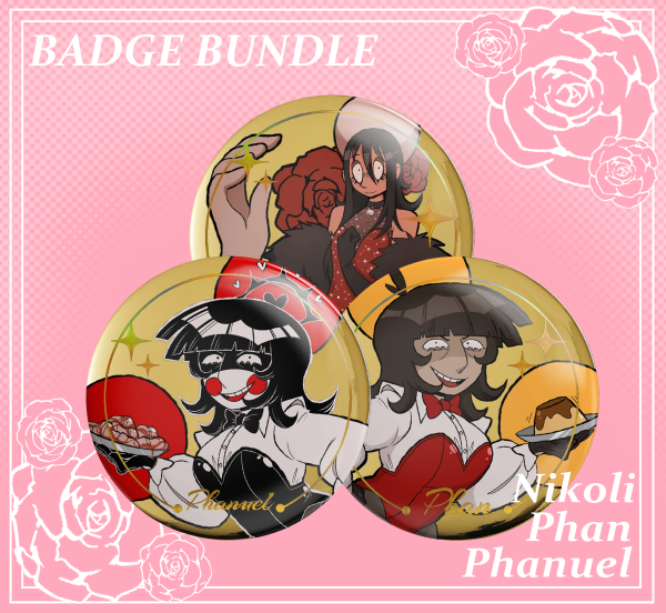 GOLDEN Foil Badge Set - 2026 Golden Valentine Collection