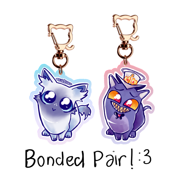 Cat Pen & Em Charm Set