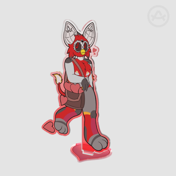 Kodi brings love Colored Edge Acrylic Standees