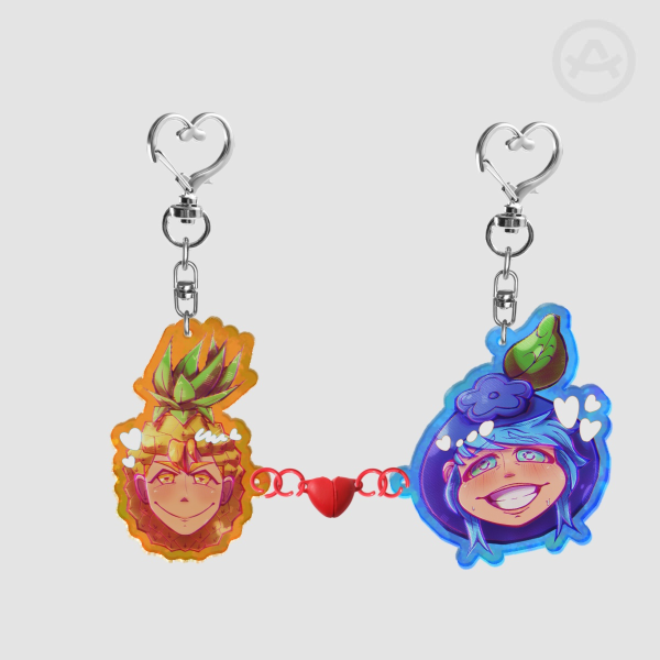 [Piña y Mora][cartoon] Zaloe ≡ Acrylic Magnet Keychain