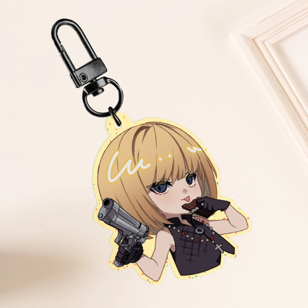 DEATH NOTE - MELLO - GLITTER KEYCHAIN