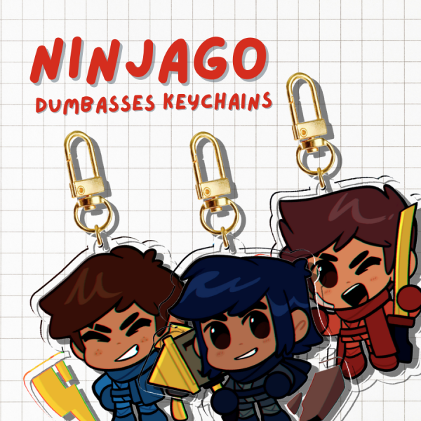 NINJAGO || Dumbasses Keychains