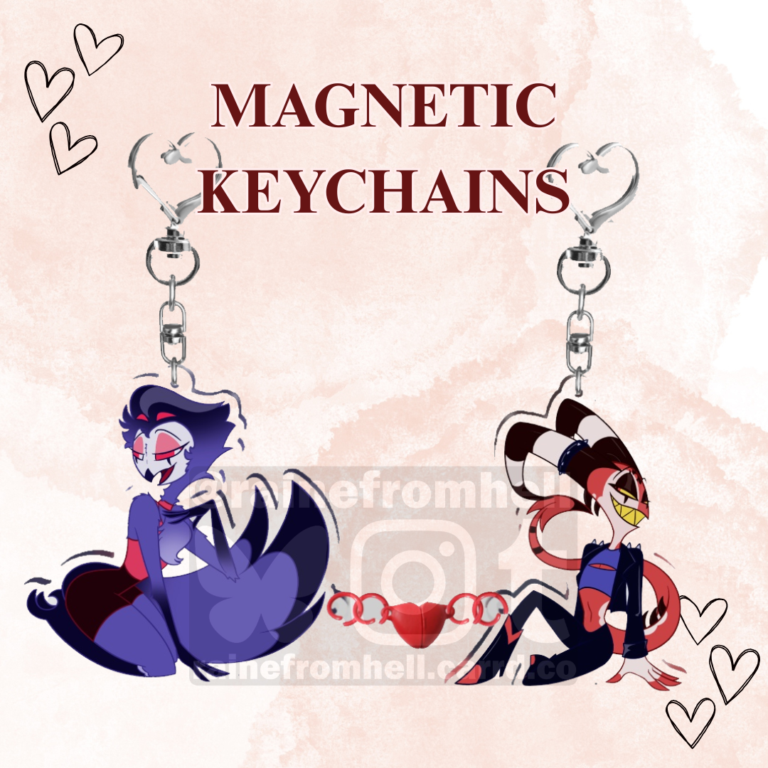 [Magnetic Keychains] Stolitz | Helluva Boss