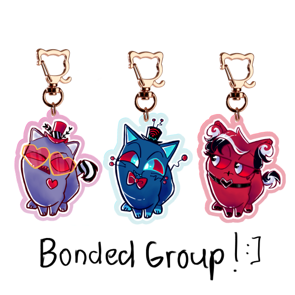 The Vees Cats Charm Set