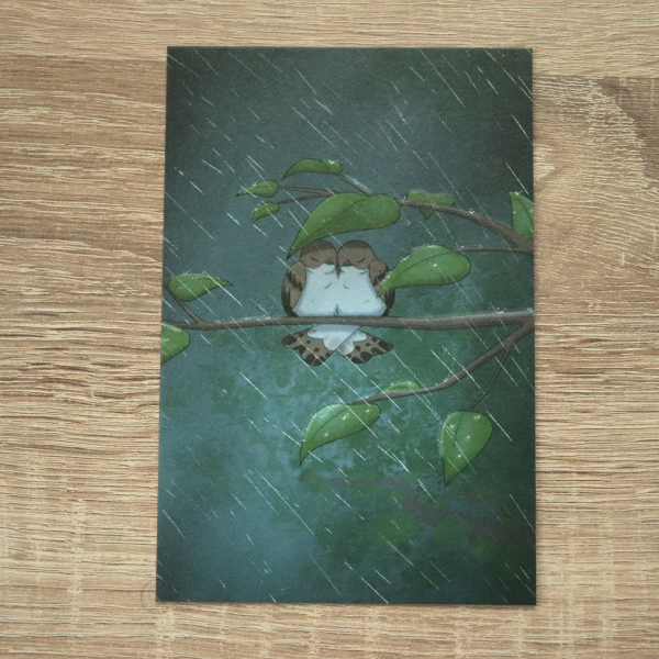 Summer Rain - Postcard