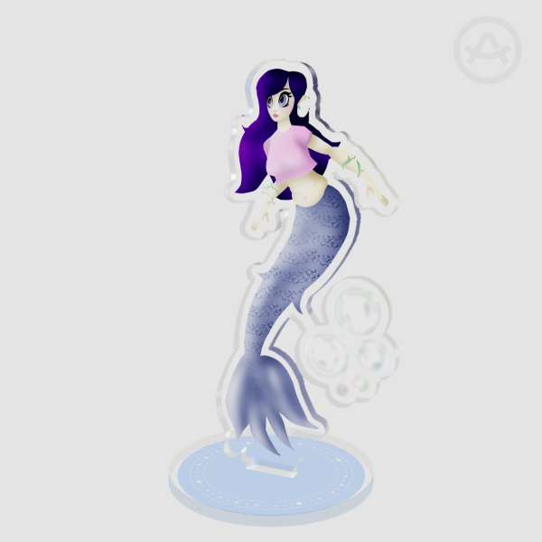 Mermaid Acrylic Standees