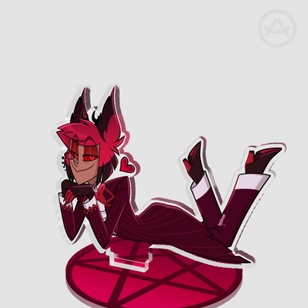 [HH] Alastor Valentines Standee