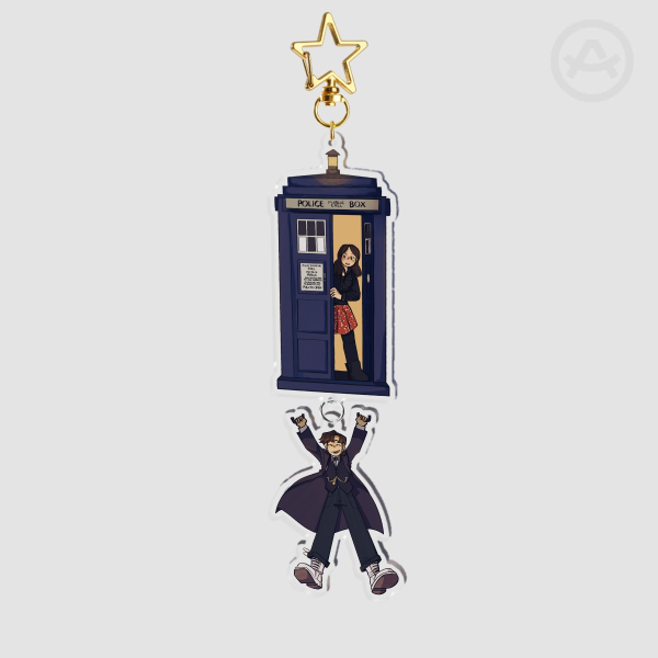 11 Clara hanging keychain