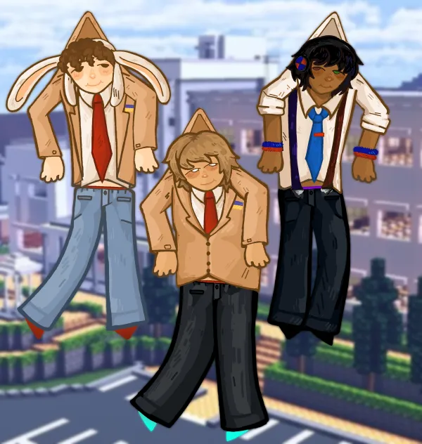 The Main Trio!