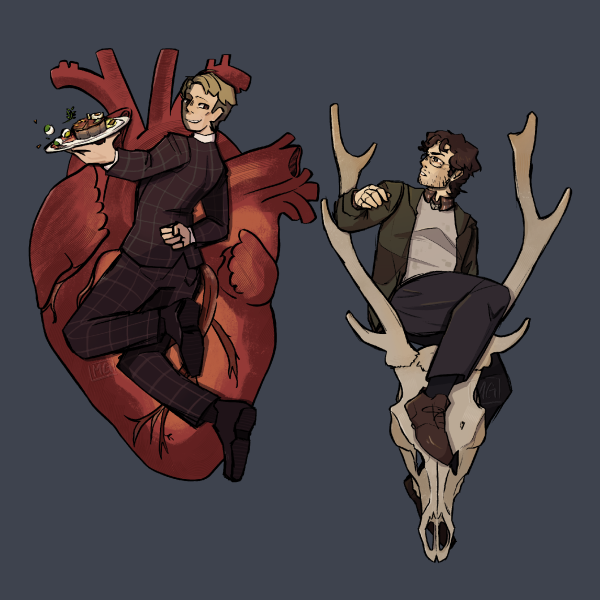 Hannibal NBC Hannigram pair