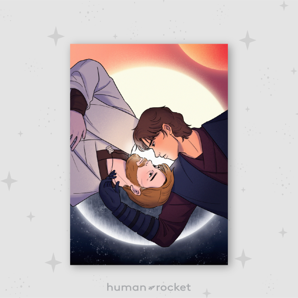 Across the Stars A5 Print