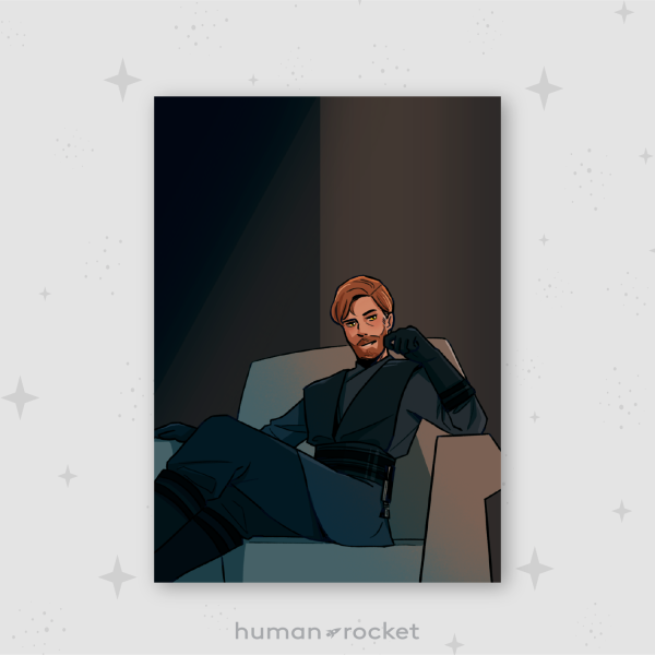 Sith Obi-Wan A5 Print