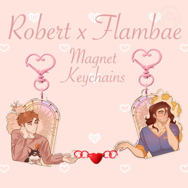 (Dispatch) Flambert Magnet Keychains