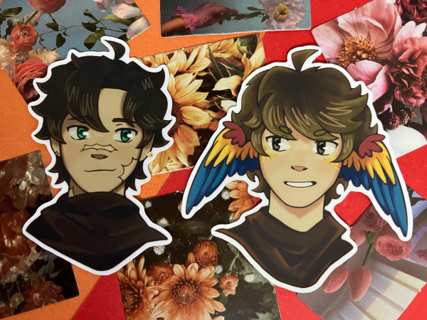 Grian × Scar sticker set | life series 3rd life 