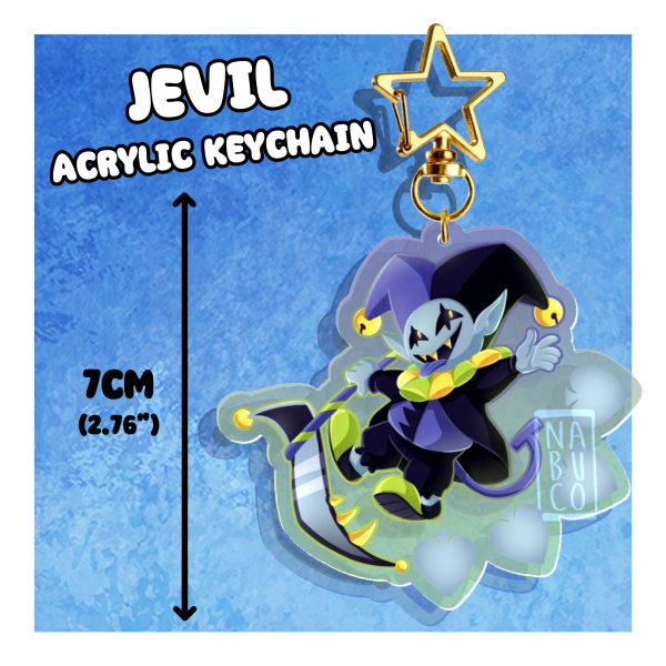 Jevil - Keychain