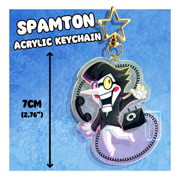 Spamton - Keychain