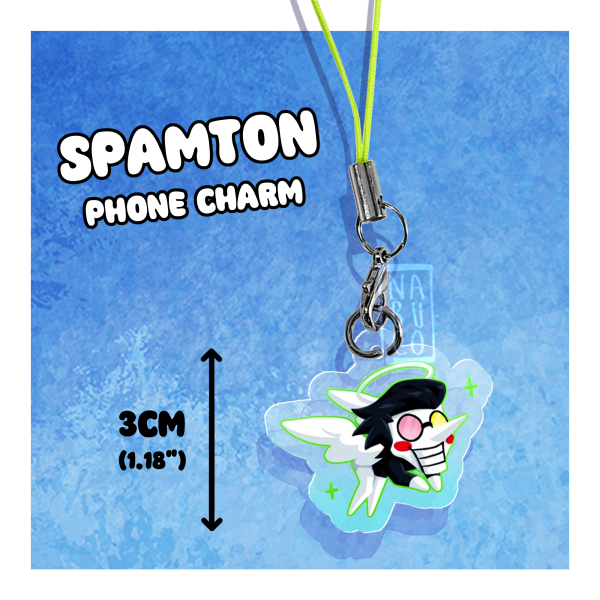 Spamton - Phone Charm
