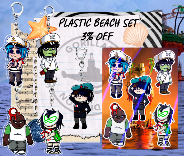 Plastic beach set 