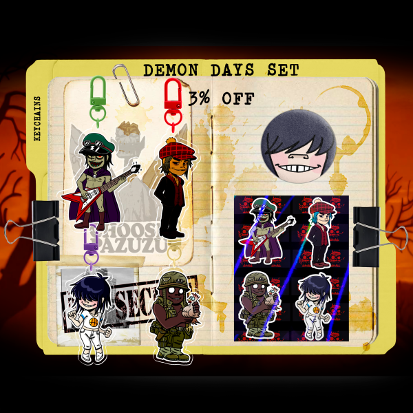 Demon days set
