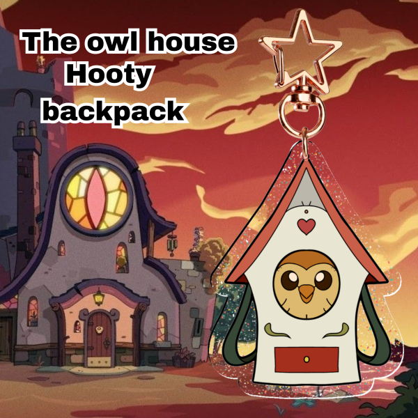 Hootsifer ( hooty ) backpack keychain