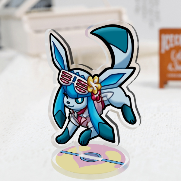 Glaceon (Beach Style) Acrylic Standee