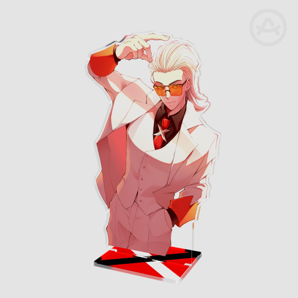 X Clear Acrylic Standee