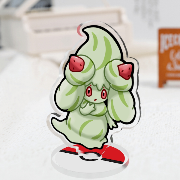 Alcremie (Matcha, Strawberry) Acrylic Standee