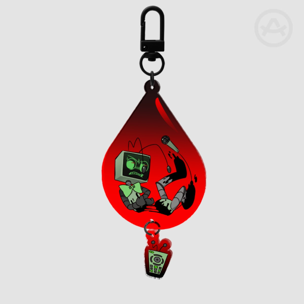 DANDY'S WORLD | Twisted Vee Acrylic Keychain